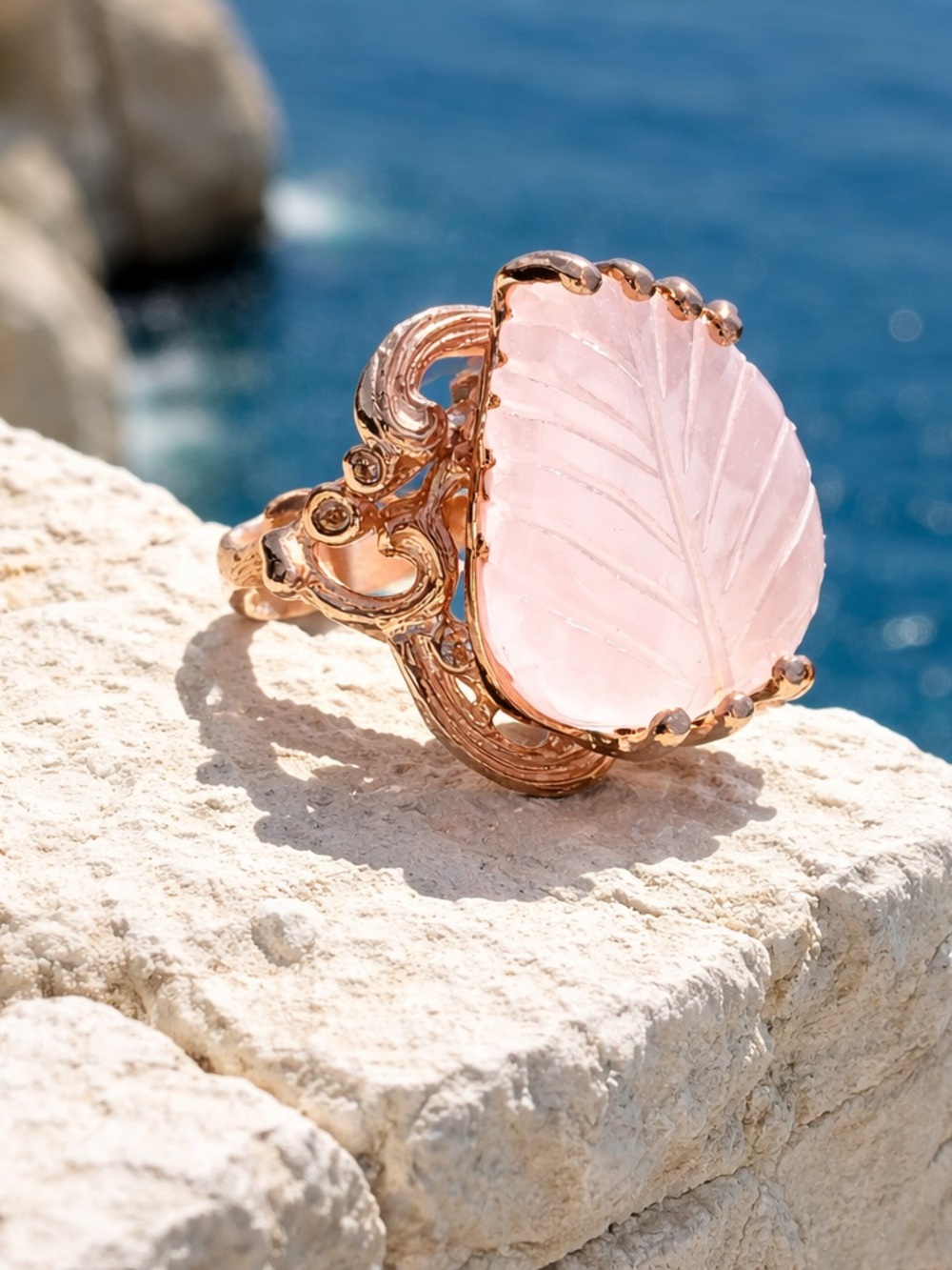 NEW! Rose Quartz Ring